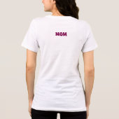 Dames Tri-Blend T-Shirt (Achterkant)
