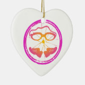 Dames triatlon, vrouw triatlon keramisch ornament (Rechts)