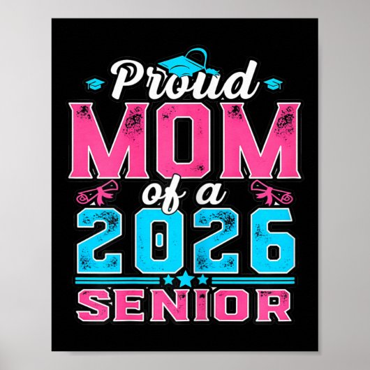 Dames Trots Senior Moeder 2026 Afstudeerfeest Sfee Poster (Voorkant)