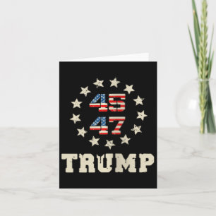 Dames Trump 2024 Vlag (op achterkant) Take America Kaart