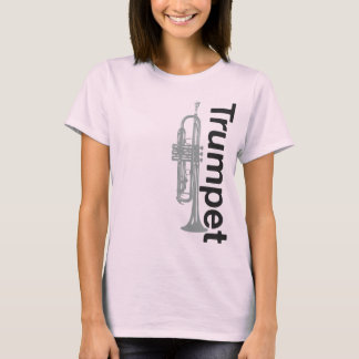 Dames Trumpet Burnout T-Shirt (gemonteerd)