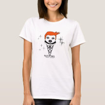Dames tshirt GOTH GAIL Creamy Dreamies