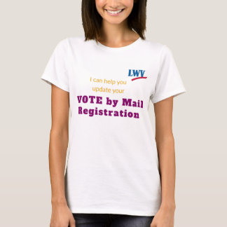 Dames Tshirt Ik Kan Je Helpen Met VBM