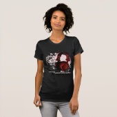 Dames Twofer Spure T-Shirt CTN MUSIC / Chocolade (Voorkant volledig)