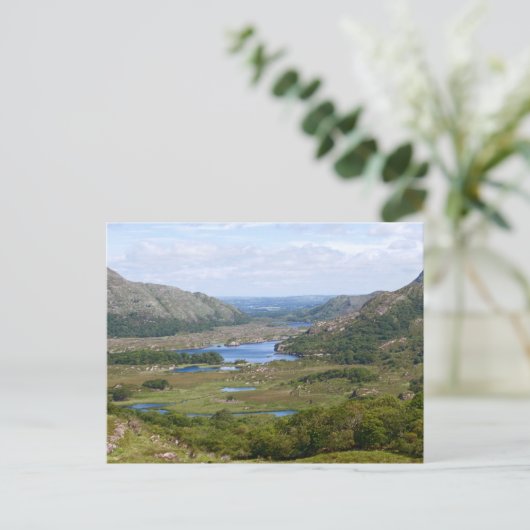 Dames Uitzicht Briefkaart (Staand voorkant)