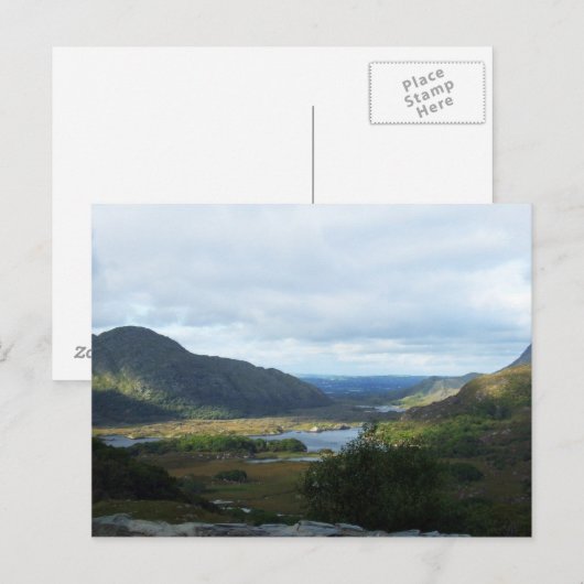Dames Uitzicht, Killarney, Kerry, Ierland Briefkaa Briefkaart (Voorkant / Achterkant)
