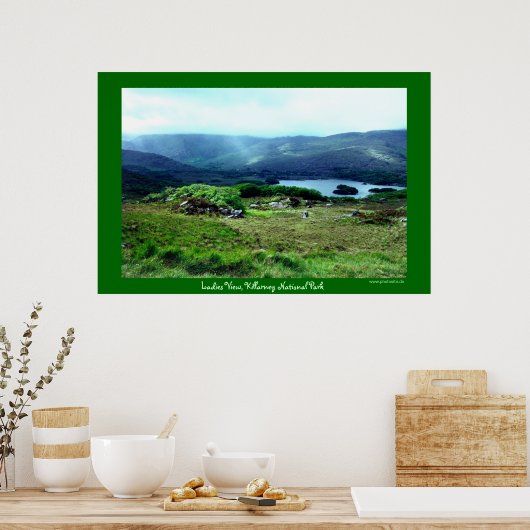 Dames Uitzicht Poster (Keuken)