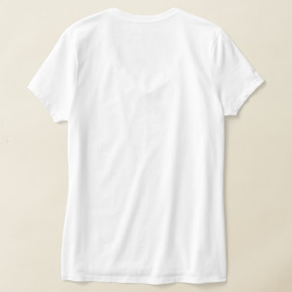 Dames V-hals T-shirt