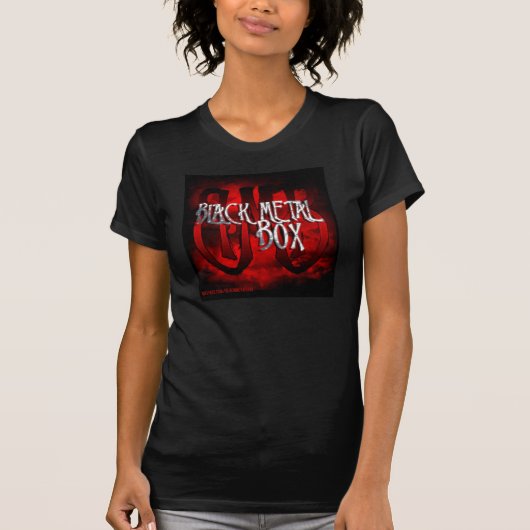 Dames V-Neck BMB T T-shirt (Voorkant)