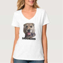 DAMES V-NEKKEN T-SHIRT