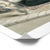 Dames van Caubul in hun binnen- en buitenkant-kost Poster (Hoek)