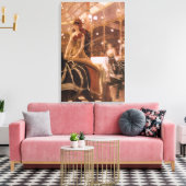 Dames van de auto's (ook bekend als Circus) door J Canvas Afdruk (Insitu (Woonkamer))