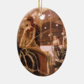 Dames van de auto's (ook bekend als Circus) door J Keramisch Ornament (Achterkant)