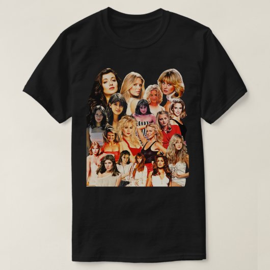 Dames van de jaren '80 t-shirt (Design voorkant)