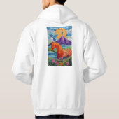 Dames van Waarde Kwilt, Heren Hoodie (Achterkant)
