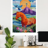Dames van Waarde Kwilt, Poster (Thuiskantoor)