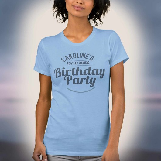 Dames Verjaardagsfeest T-Shirt