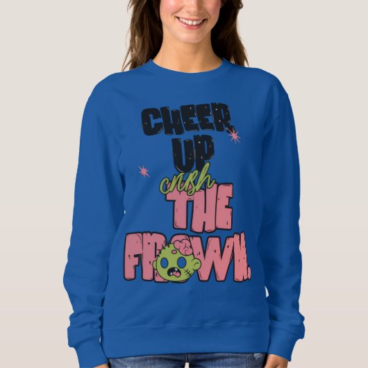 DAMES VERPLETTER DE FRONS CHEER UP TRUI (Voorkant)