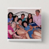 dames vierkante button 5,1 cm (Voorkant)