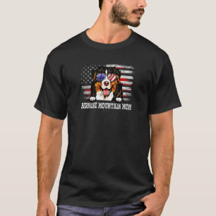 Dames Vintage Bernese Mountain Moeder Amerikaanse T-shirt