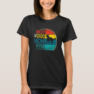 Dames Vintage Beste Duitse Herdershond Moeder Alle T-shirt