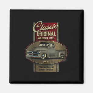 Dames Vintage Clic Originele Amerikaanse Oude Pick Magneet