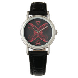 Dames Vlinder Hart Horloge