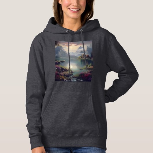 Dames volwassenen pullover hoodie (Voorkant)