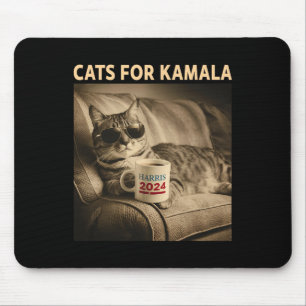 Dames voor Kamala Grappige Kat 2024 President Kama Muismat