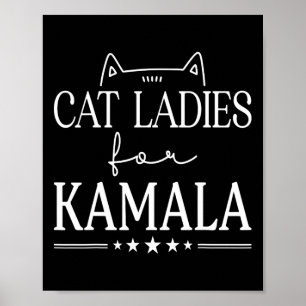 Dames voor Kamala Harris 2024 Poster