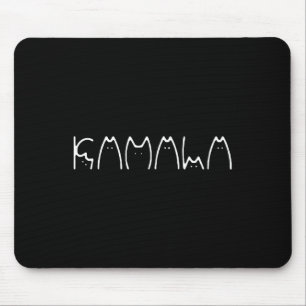 Dames voor Kamala Harris Cat Lettering 2024 Electi Muismat