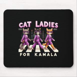 Dames voor Kamala Stemmen Kamala Harris 2024 Cat L Muismat