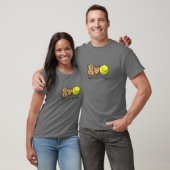 Dames Vrede Liefde Softbal Moeders Luipaardprint M T-shirt (Unisex)