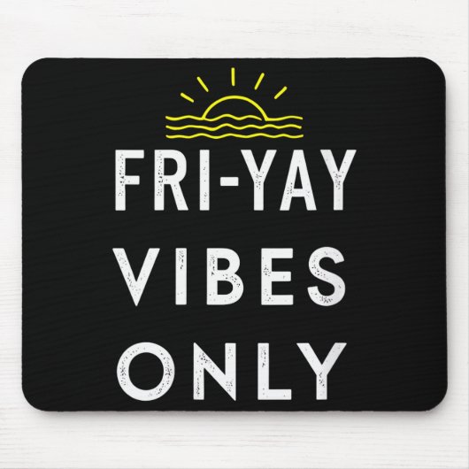 Dames Vrijdag Weekend Feest Einde Van De Week V-ha Muismat (Voorkant)