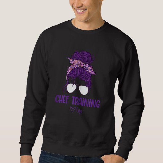 Dames Vrouwen Chef Training Leven, Chef Training M Trui (Voorkant)