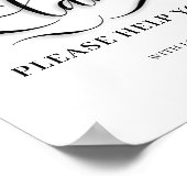 Dames Weddenschap badkamer Poster (Hoek)