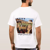 Dames Weekend in Races T-shirt (Achterkant)