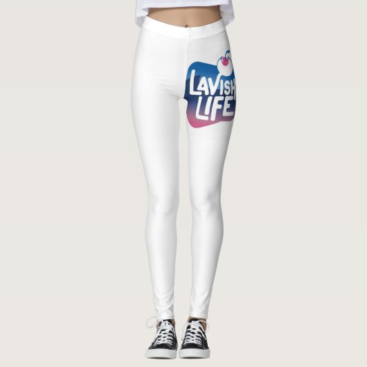 Dames Weelderige Leggings (Voorkant)