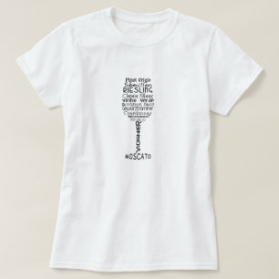 Dames Wijn Grappige Zomer Drinken Vino Grafisch T-shirt