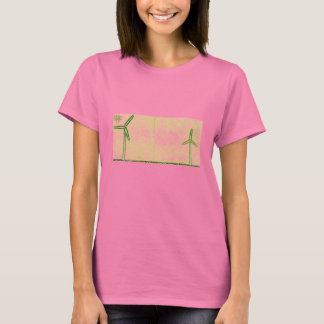 Dames windturbines T_7137 T-shirt