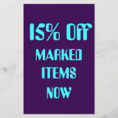 Dames Winkel Openingsverkoop> Flyer (Achterkant)