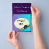 Dames Winkel Openingsverkoop> Flyer (Hand)