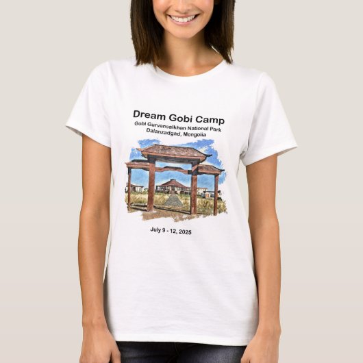 Dames Wit Korte Mouwen T-shirt (Voorkant)