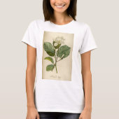 Dames Wit Magnolia T-shirt (Voorkant)