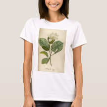 Dames Wit Magnolia T-shirt