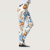 Dames witte Spooky ONE Geest Leggings (Rechts)