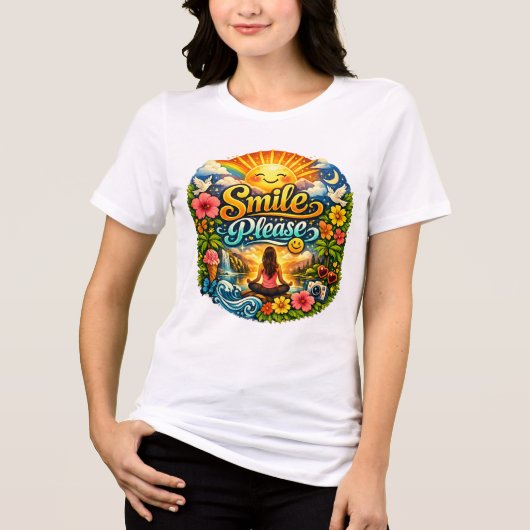Dames Witte T-shirt (Voorkant)
