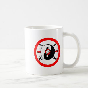 Dames Yin Yang Tai Chi Zwaard en Vuist Martial Art Koffiemok