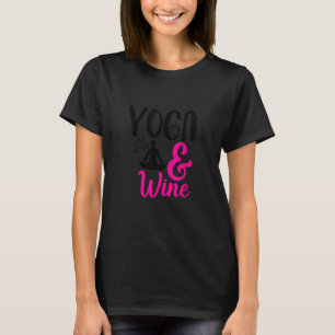 Dames Yoga En Drinken En Yoga Liefhebber 1 T-shirt