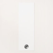 Dames Yoga Mat met het Afbeelding van de Dog Pose (Achterkant)